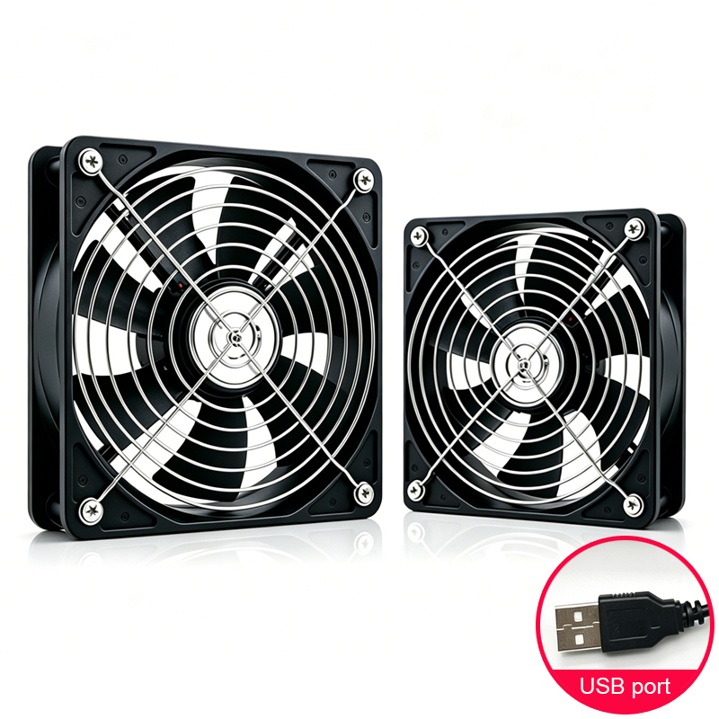 Usb Fan Silent - USB cooling fan router set-top box