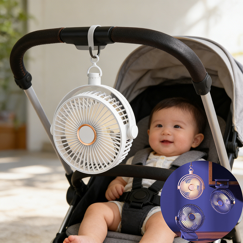 Usb Fan Silent - Baby Stroller Fan for Cart Mini