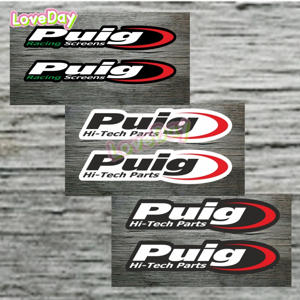 Puig Racing Hi-Tech Sticker NG - огляд і ціна Tech Accessories Words