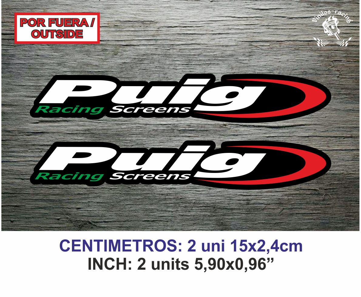 Puig Racing Hi-Tech Sticker NG - огляд і ціна Tech Accessories Words