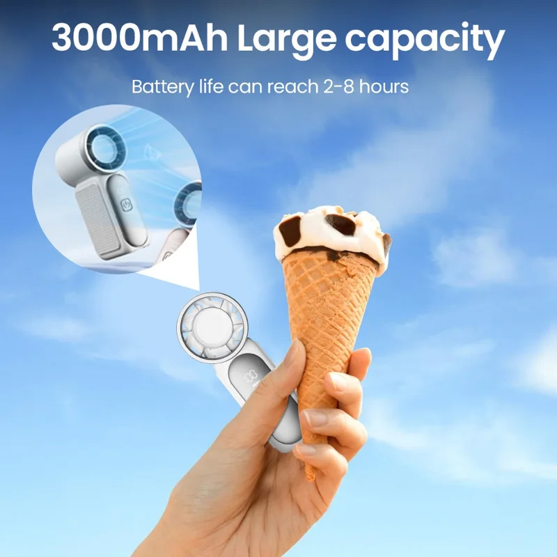 USB Rechargeable Mini Handheld - огляд і ціна Usb Fan Silent
