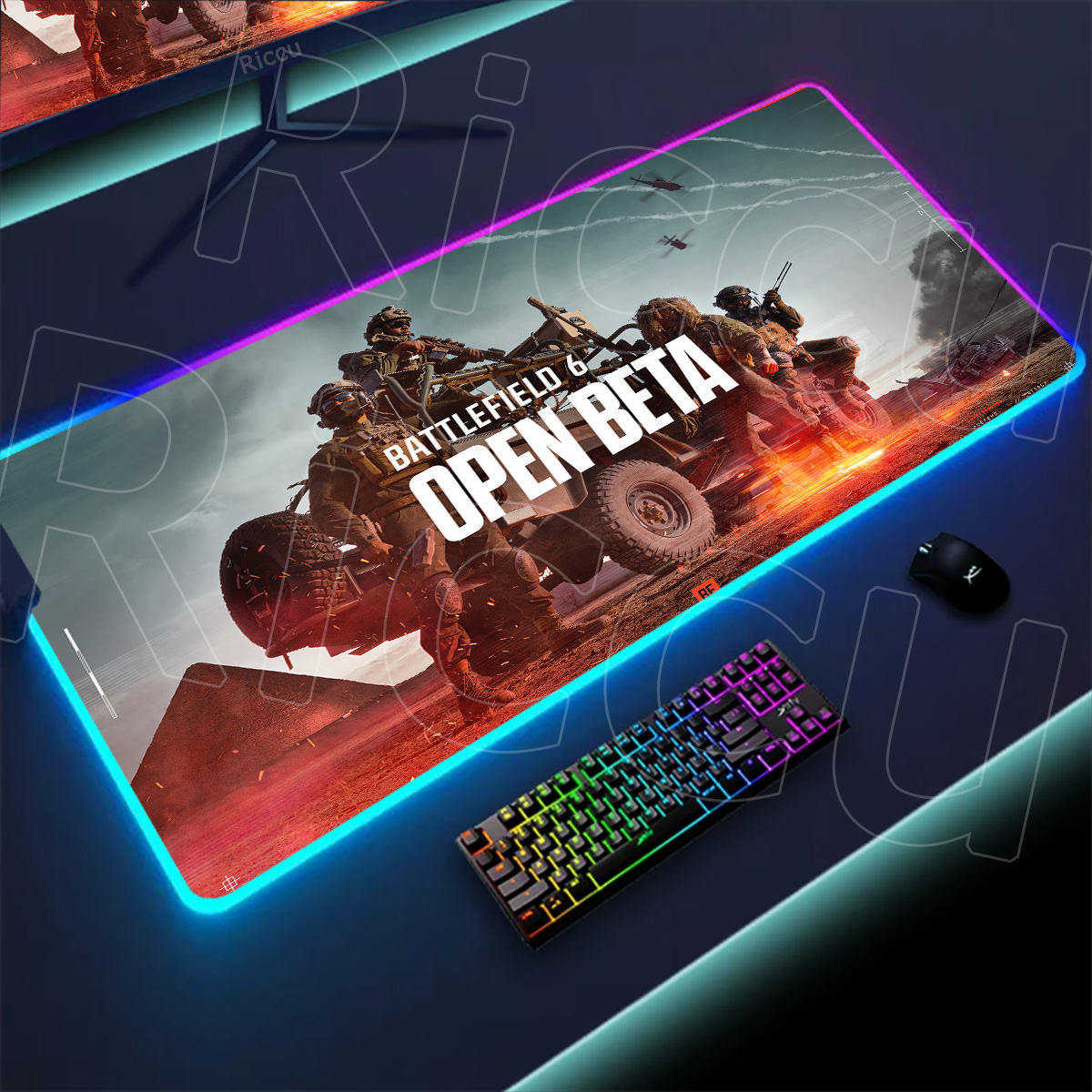 New Gamer Rgb Desk Mat Back Li - огляд і ціна Tech Table Accessories