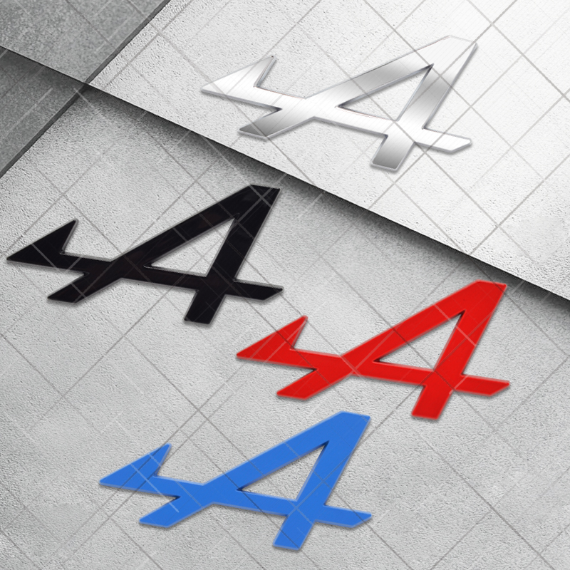 Metal 3D Alpine A Grille Logo  - огляд і ціна Tech Accessories Words
