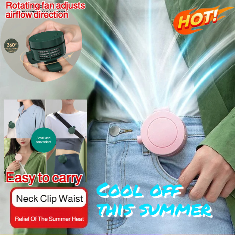 2-in-1 USB Clip Fan Mini Porta - огляд і ціна Usb Fan Silent