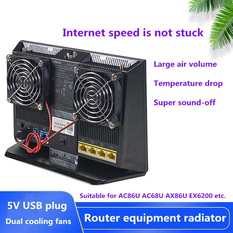 Dual fan high air volume ultra - огляд і ціна Usb Fan Silent