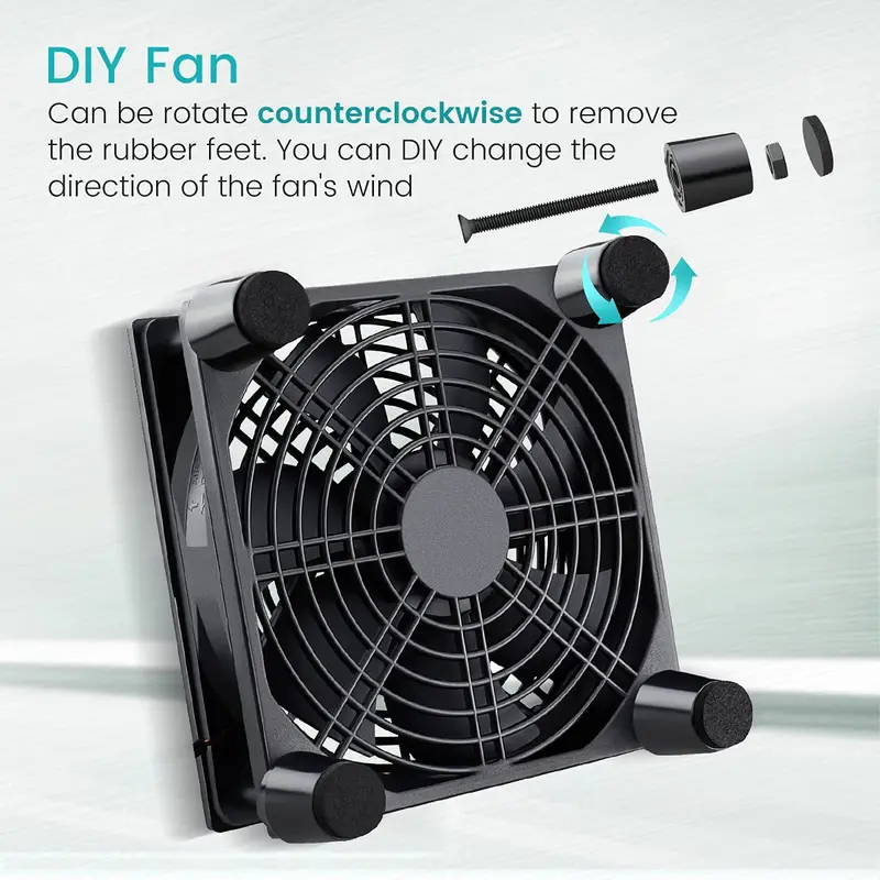 USB Powered Computer PC Case F - огляд і ціна Usb Fan Silent