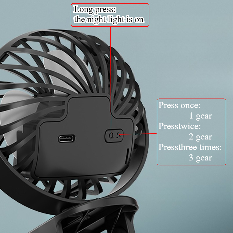 1pc 360° Adjustable USB Clip o - огляд і ціна Usb Fan Silent