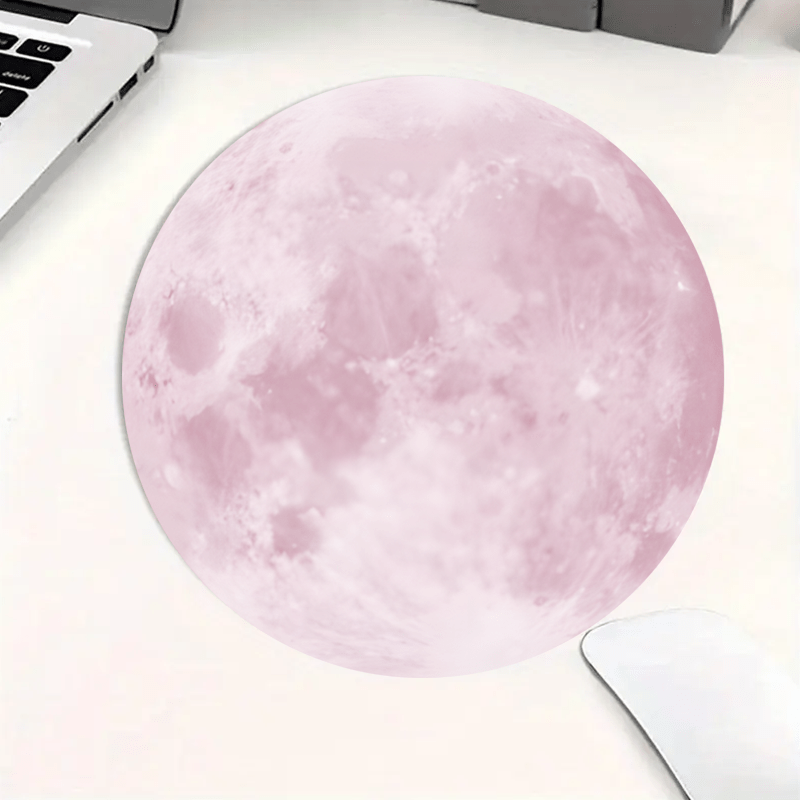 Moon pattern  round Mouse Pad  - огляд і ціна Tech Table Accessories