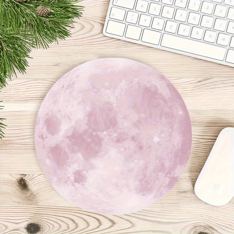 Moon pattern  round Mouse Pad  - огляд і ціна Tech Table Accessories