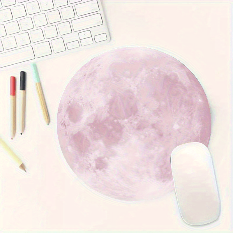 Moon pattern  round Mouse Pad  - огляд і ціна Tech Table Accessories