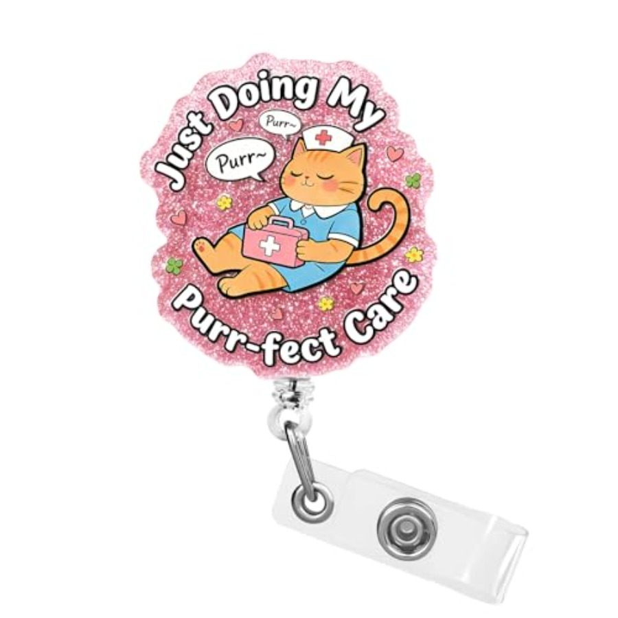 Nurse Badge Reel Retractable,  - огляд і ціна Tech Accessories For Students