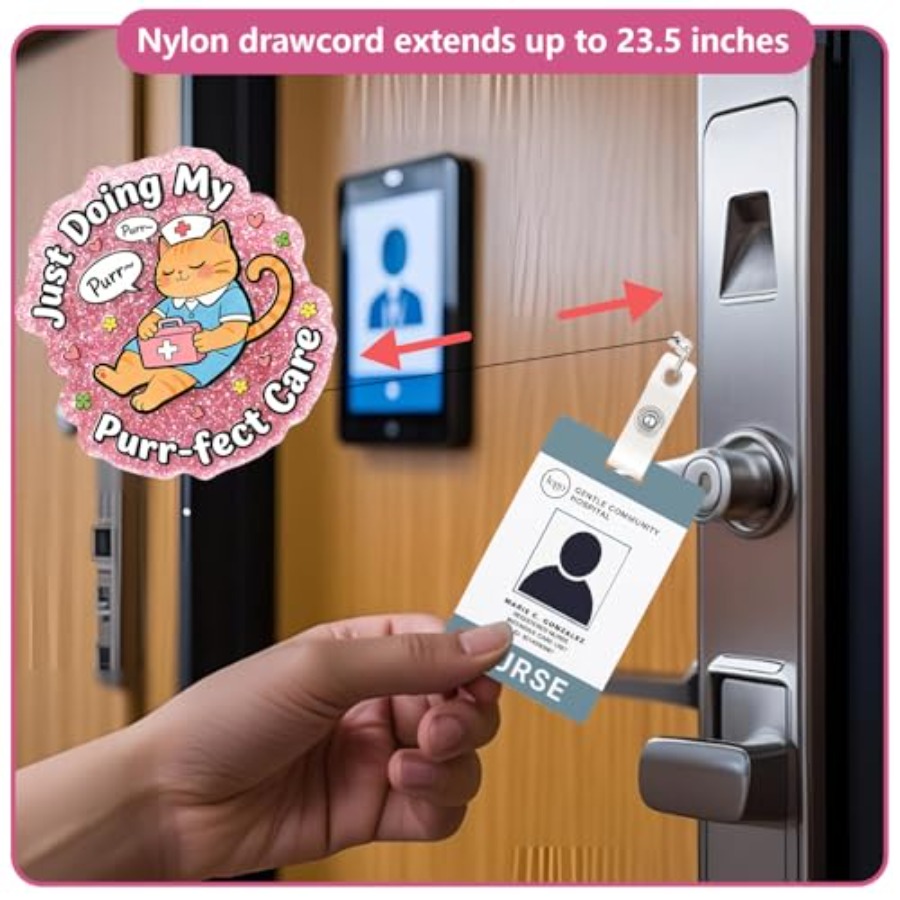 Nurse Badge Reel Retractable,  - огляд і ціна Tech Accessories For Students